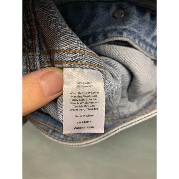 Talbots Jacket Women’s Blue Denim Jean Stretch Cotton Blend Classic Casual XS - Picture 7 of 10